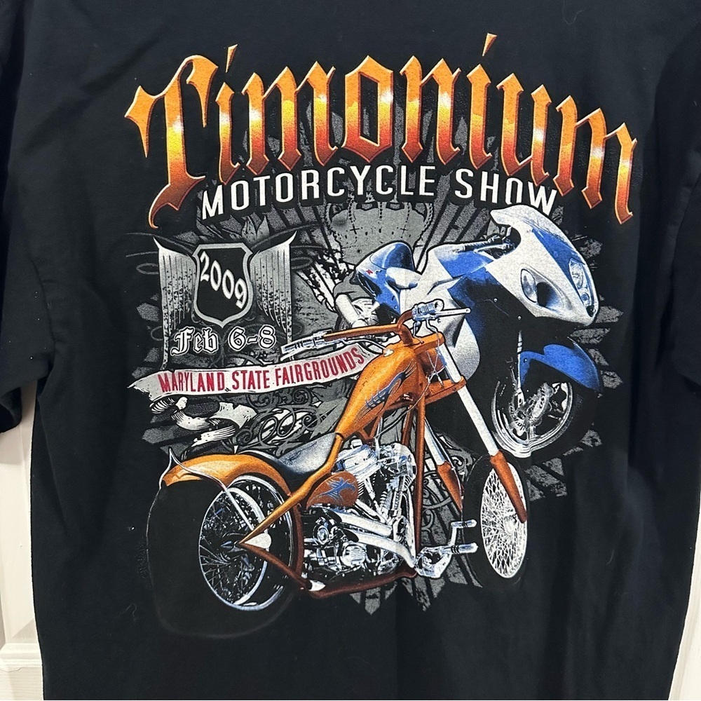 Timonium Motorcyle Week Maryland Bike Shirt - Picture 5 of 7